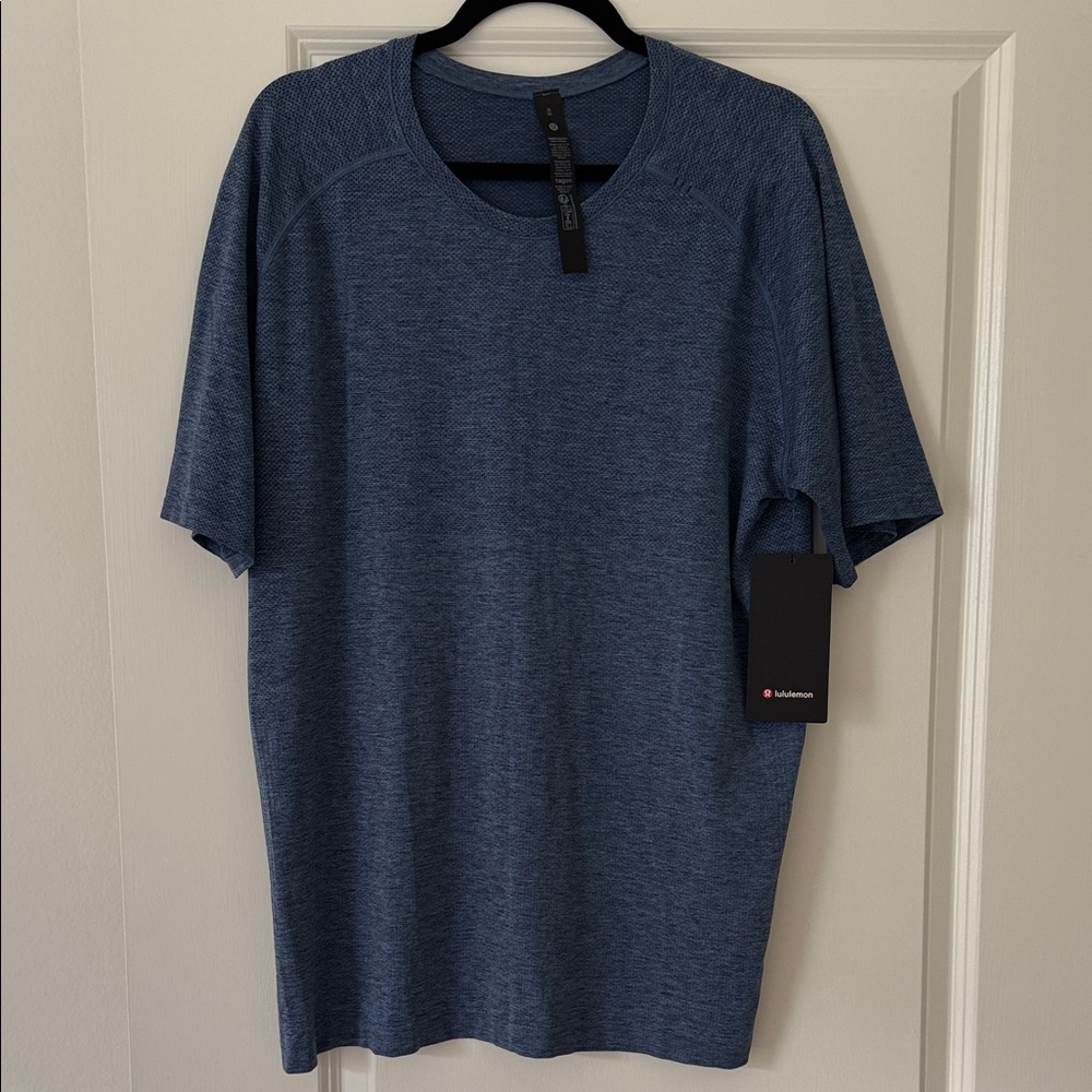 NWT - Lululemon Mens Metal Vent Tech SS 2.0 Tee in Blue